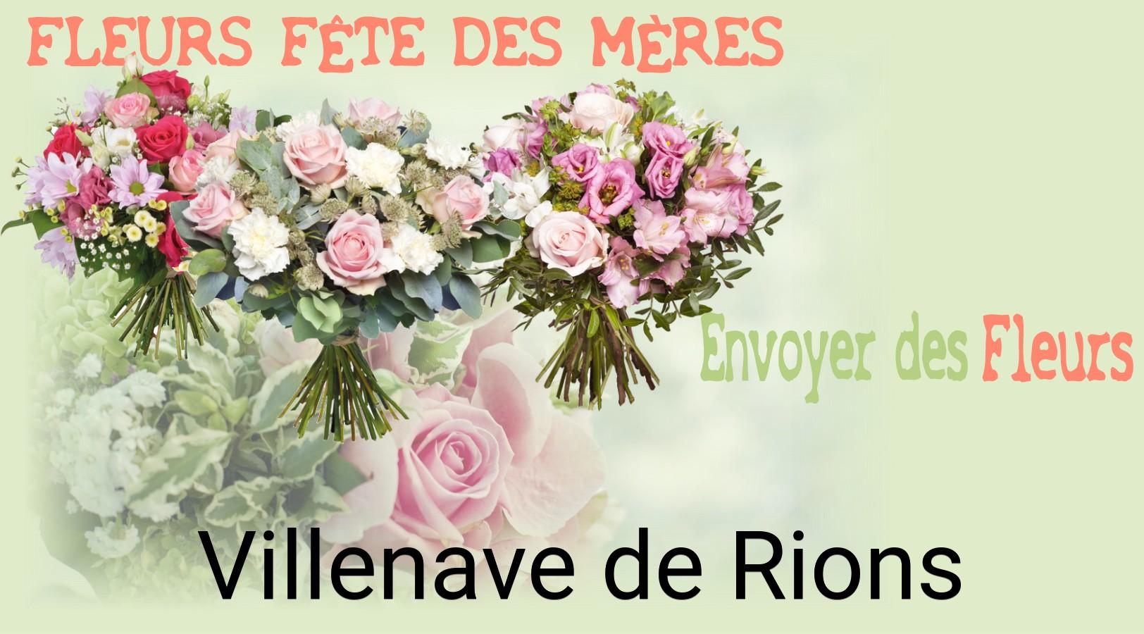 Bouquet de Fête des Mères livré à Villenave-de-Rions